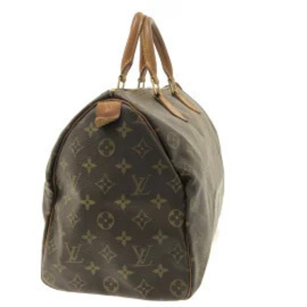 Louis Vuitton Speedy Handbag Canvas Monogram Brown